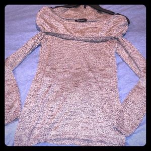 Whitehouseblackmarket off solar shimmer sweater